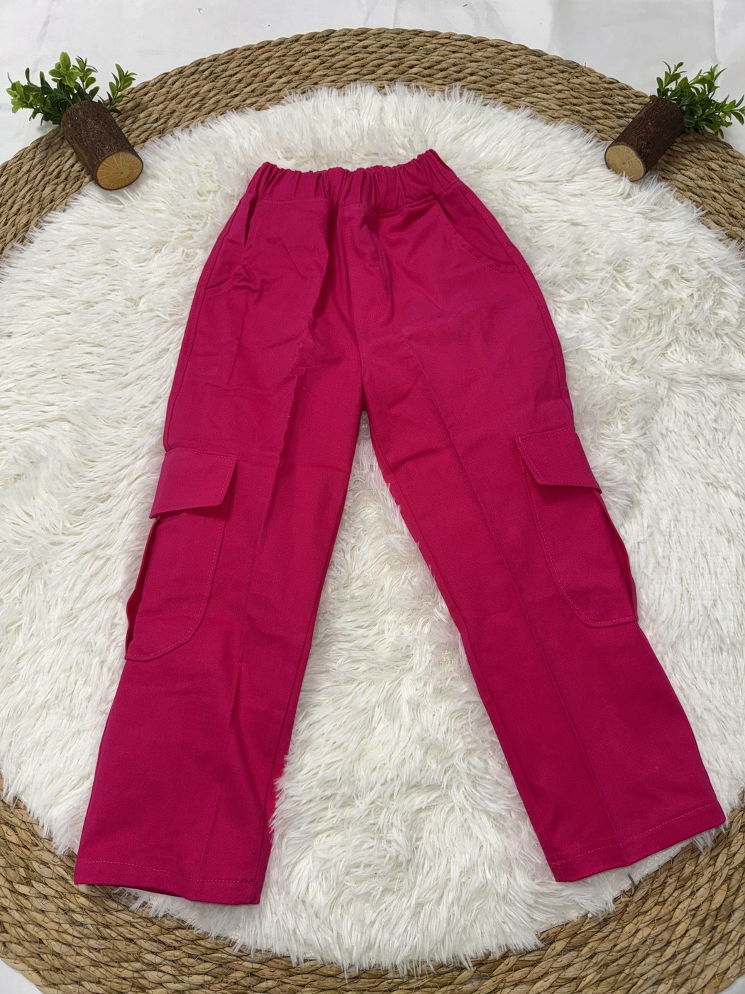 Do What You Love Set Lime Green - Girl (Hot Pink Cargo Pants)-10