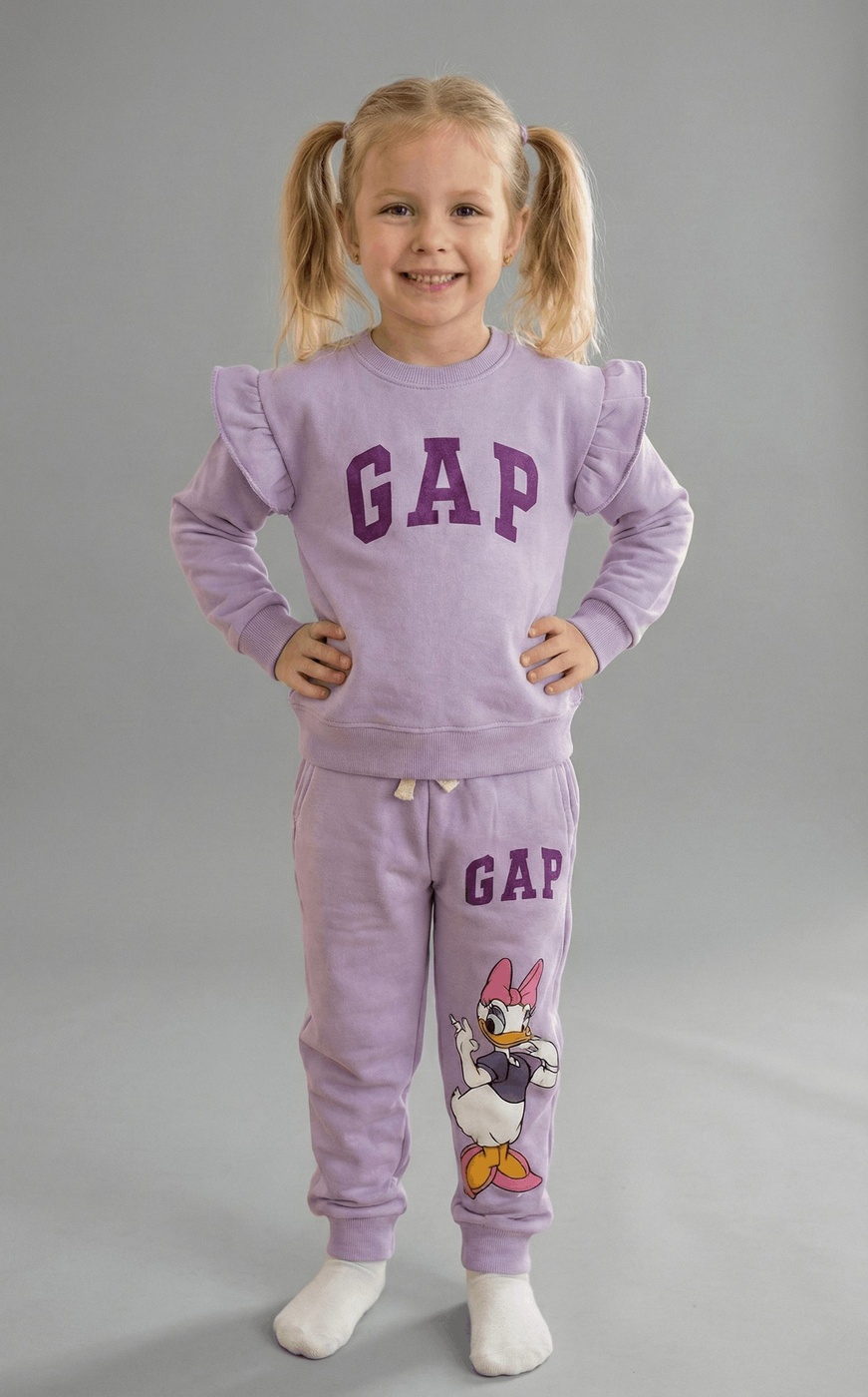 Daisy Duck Set Lavender - Girl (Queen Daisy Back)-08