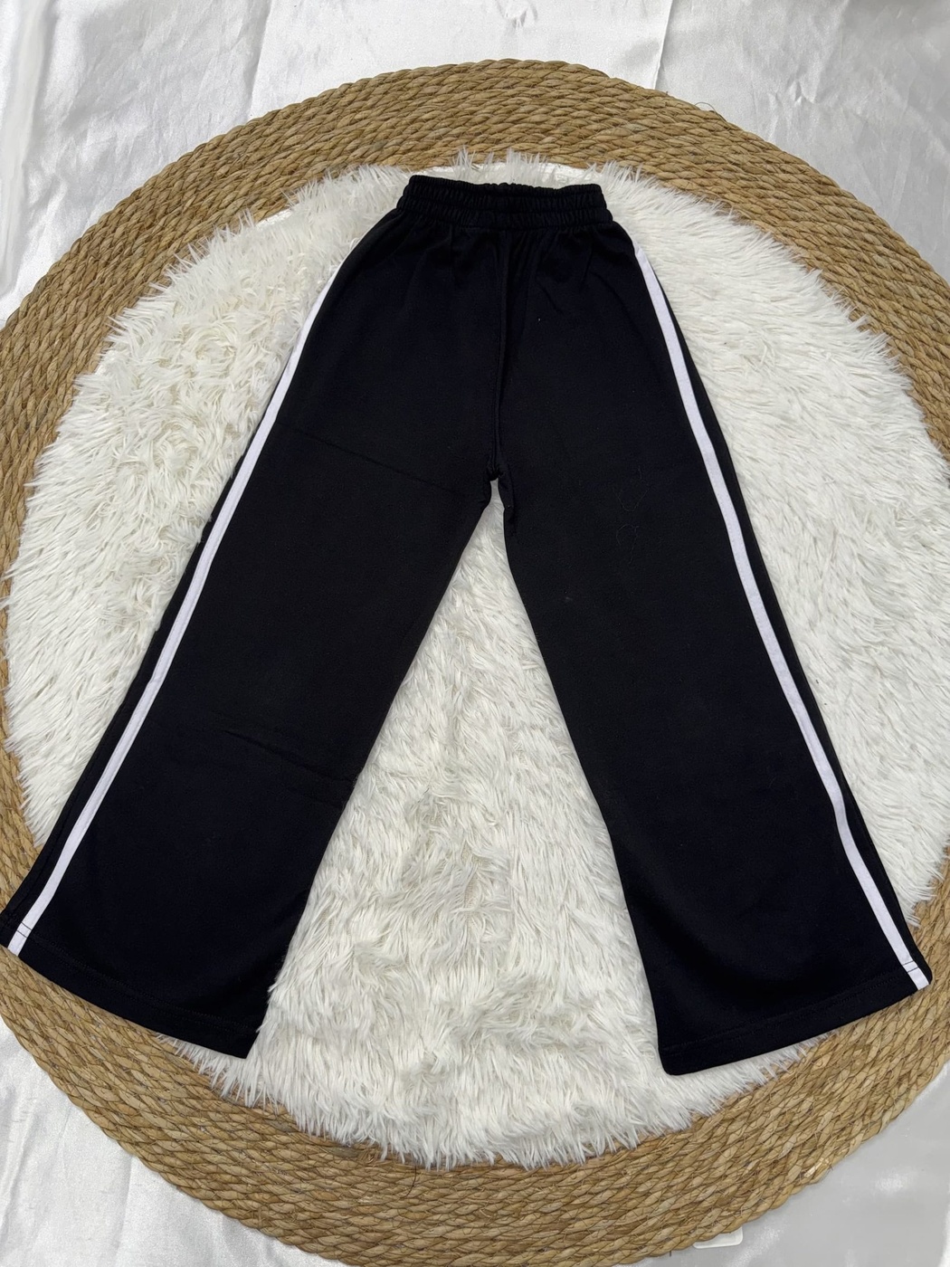 Chicago Orange and Black Set - Girl (Side Stripe Pants)-08