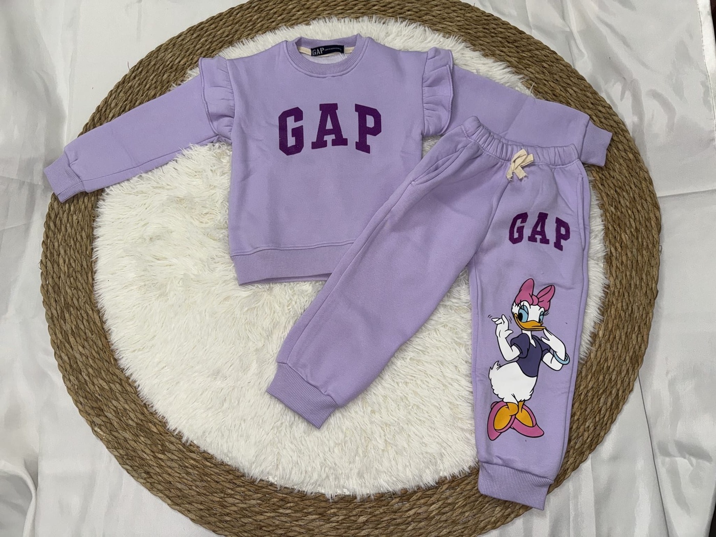 Daisy Duck Set Lavender - Girl (Queen Daisy Back)-08