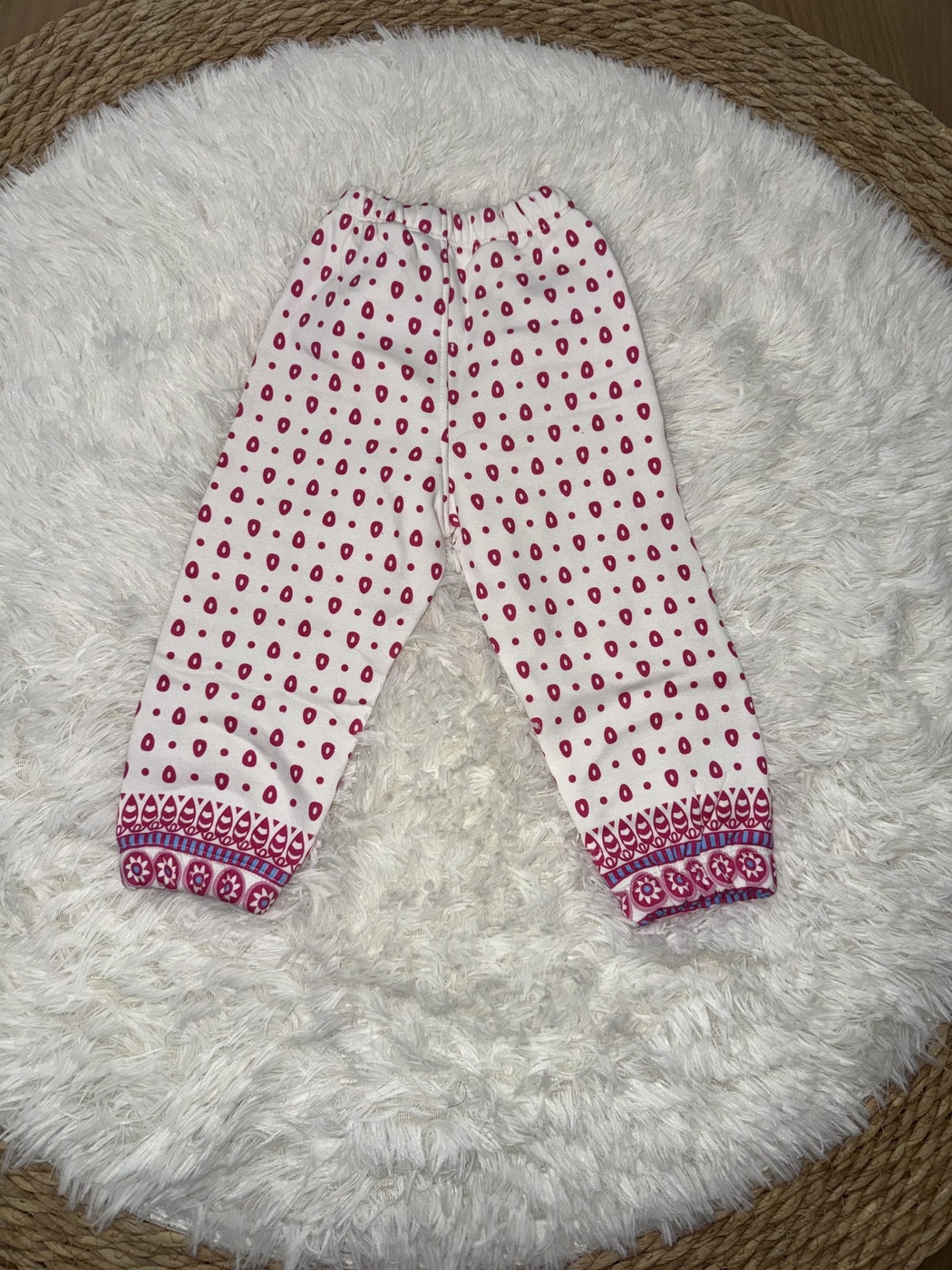 Pink Heart 3-Piece Set - Baby Girl (Heart Print Onesie)-24M