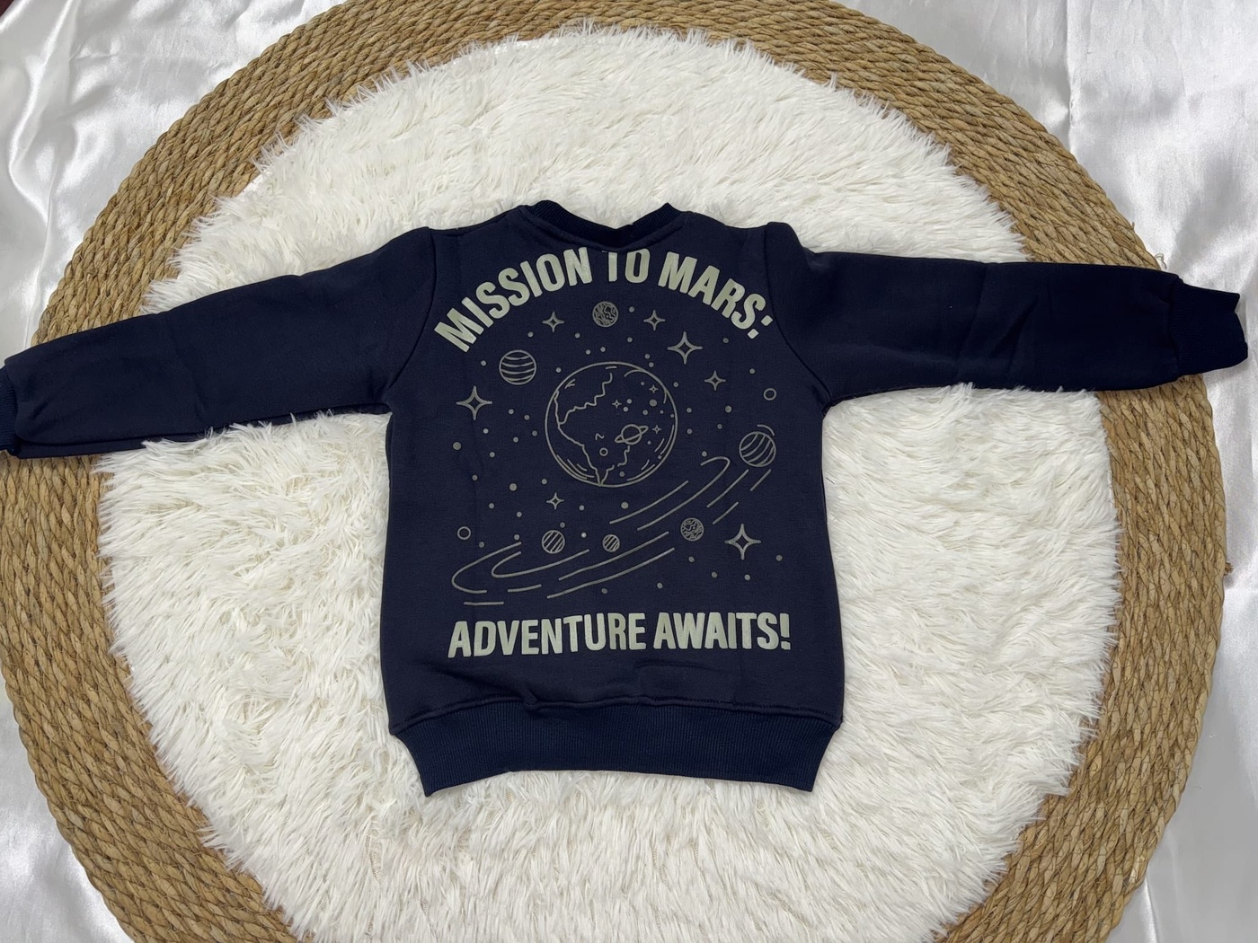 Space Explorer Set Navy - Boy (Olive Green Cargo Pants)-08