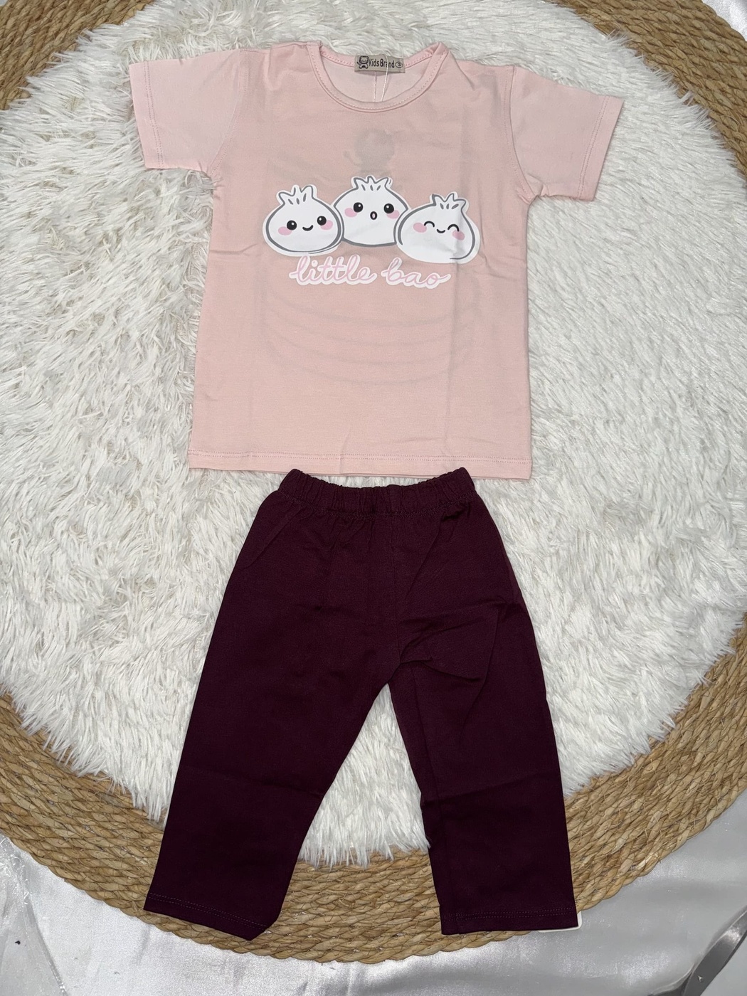 Little Bao Pink Set - Girl (Back Bowl Graphic)-02