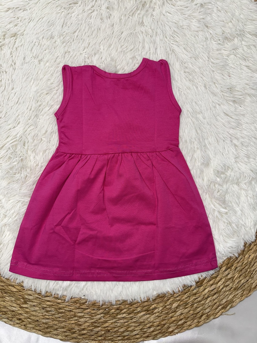 Brand Minnie Mouse Pink Dress - Girl (Front Graphic)-04