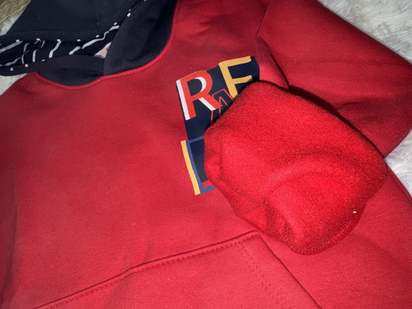 Ready Red Set - Boy (Colorblock Hood)-14