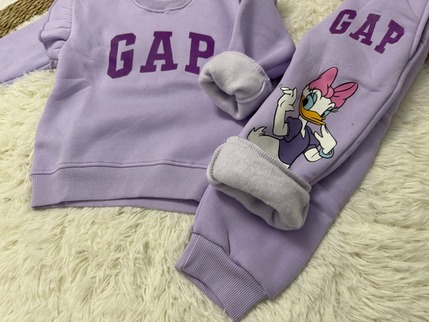 Daisy Duck Set Lavender - Girl (Queen Daisy Back)-08