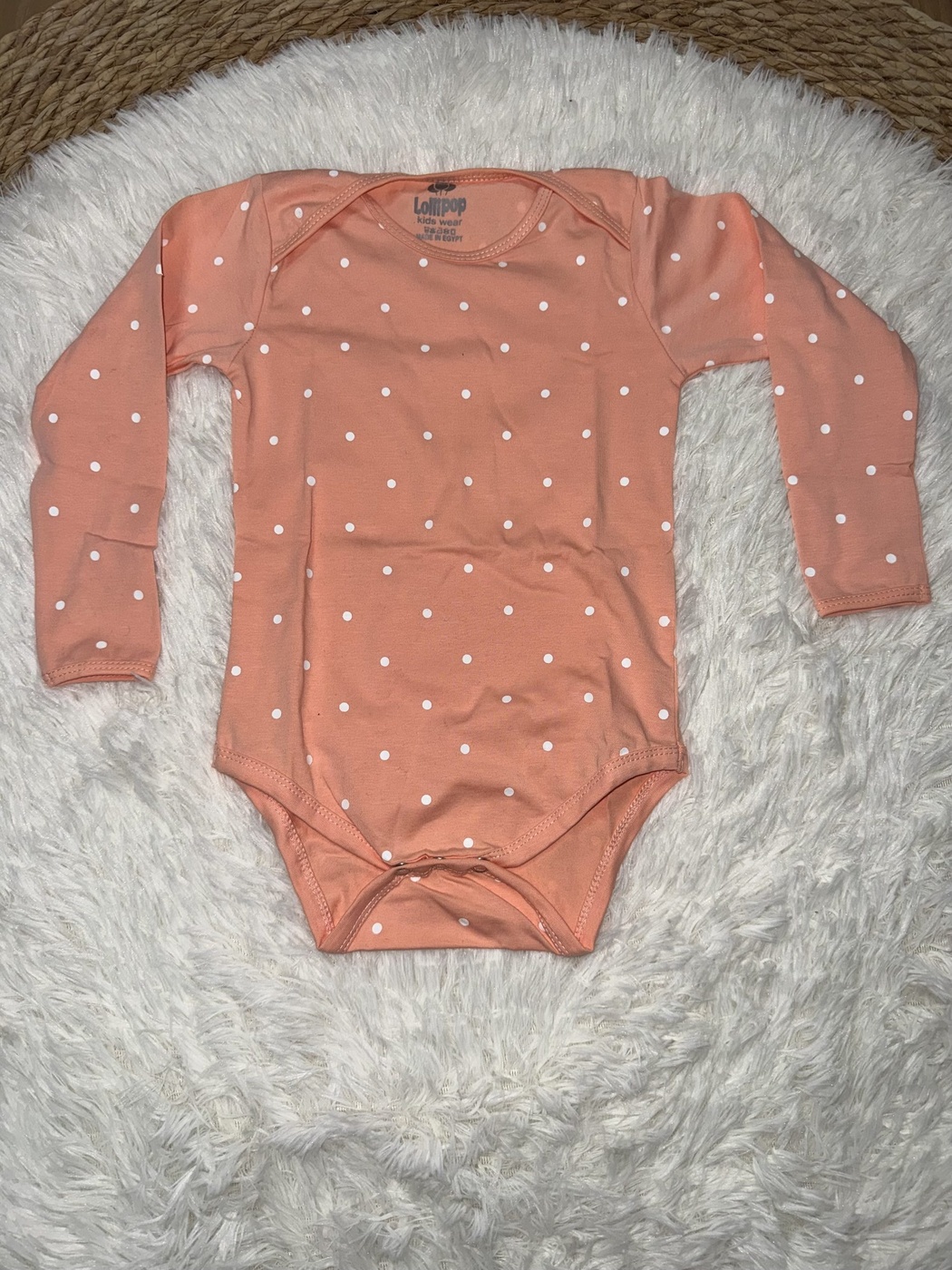 Green Floral 3-Piece Set - Baby Girl (Orange Onesie)-36M