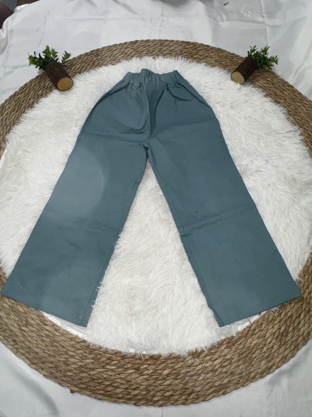 Bugs Bunny Hoodie Set Mint Green - Girl (Dark Green Pants)-04